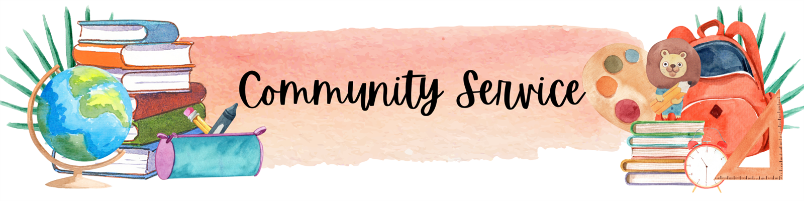 Community Service Header Community Service Header